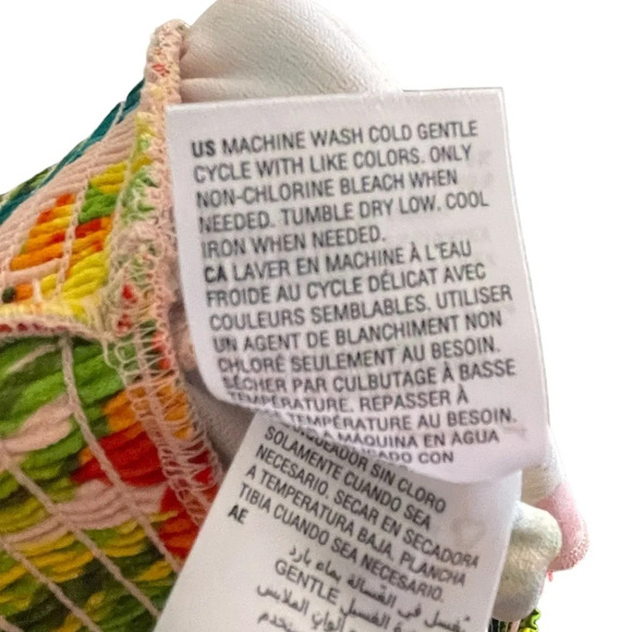 Bar III Hibiscus Jungle Floral Wide Leg Pull On Pants Women’s Size XXL Tropical - Picture 5 of 9